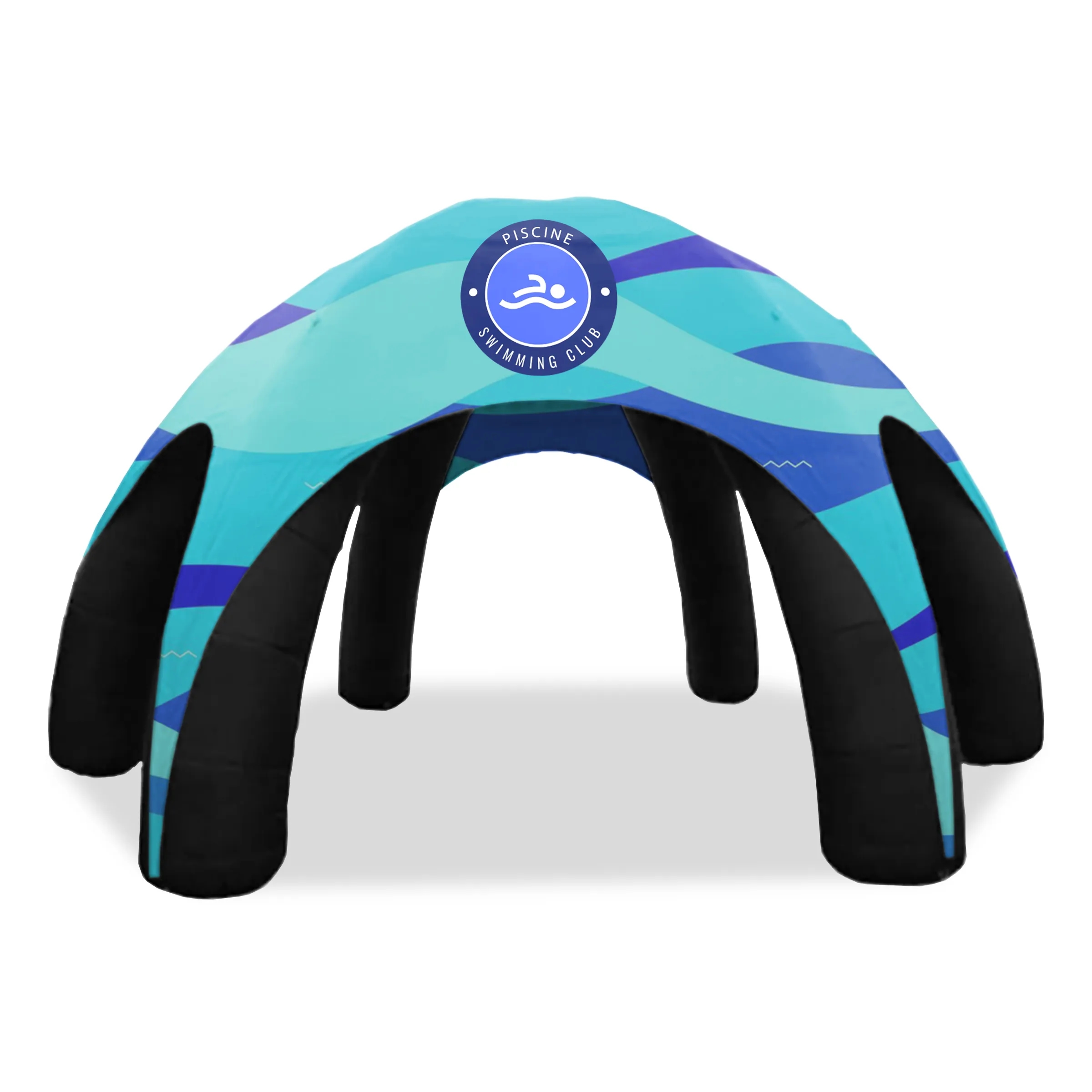 30' Custom Inflatable Spider Tent with 6 legs with Canopy 3