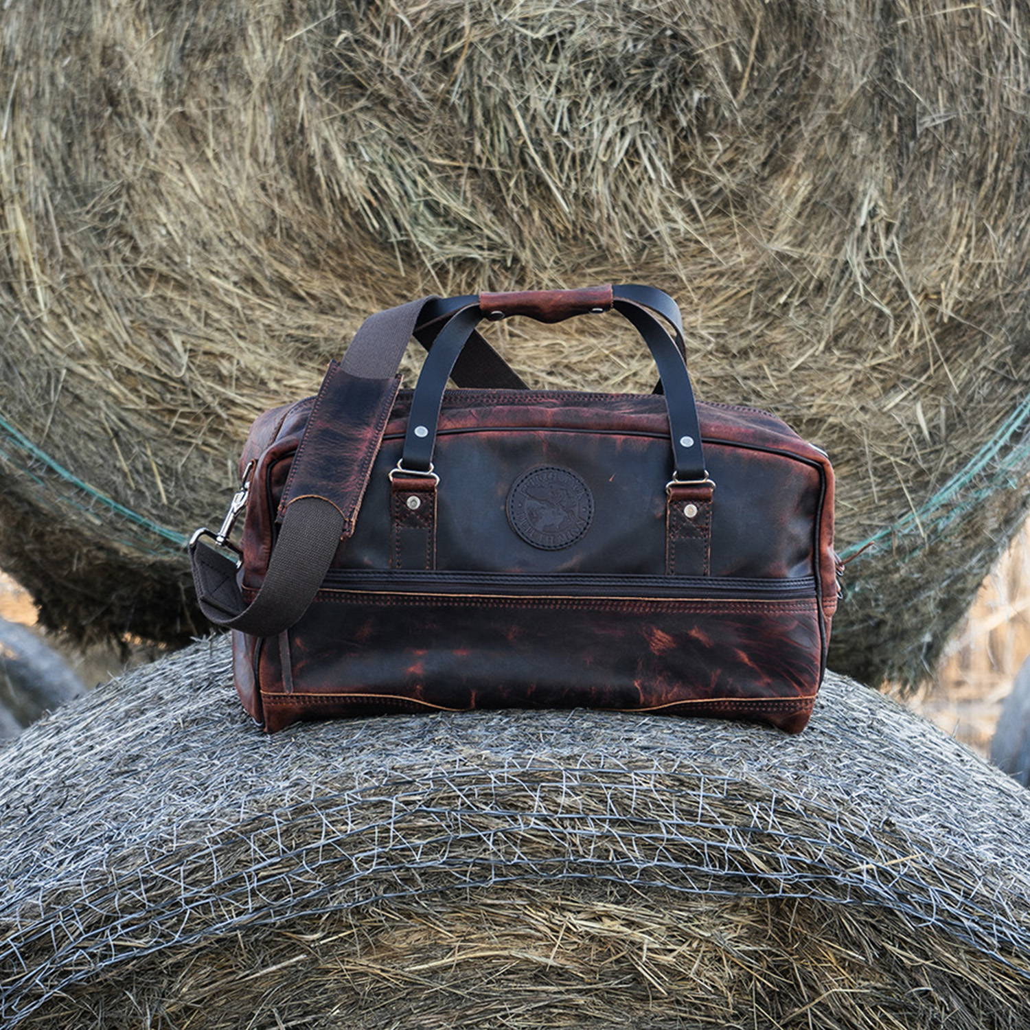 Duluth Pack™ Heritage Leather Weekender Duffel 17