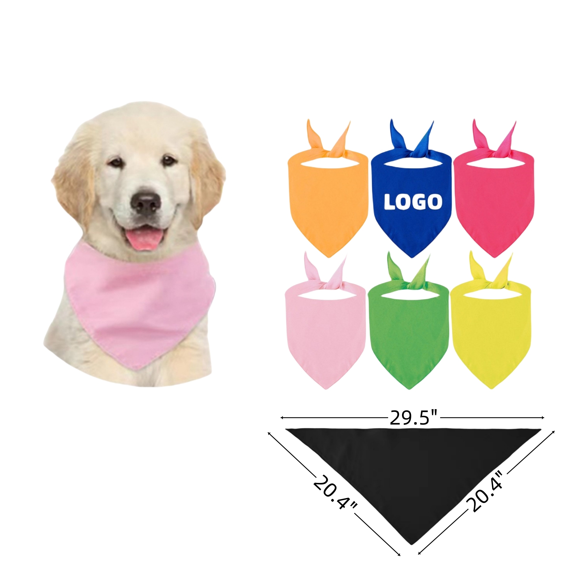 Pet Collar Triangle Scarf Bib 2