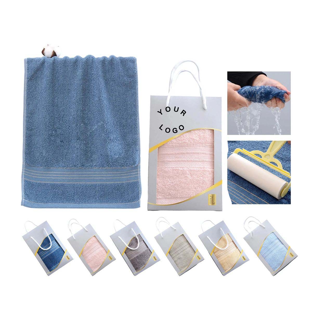 Cotton Towel Gift Set in Decorative Box 3