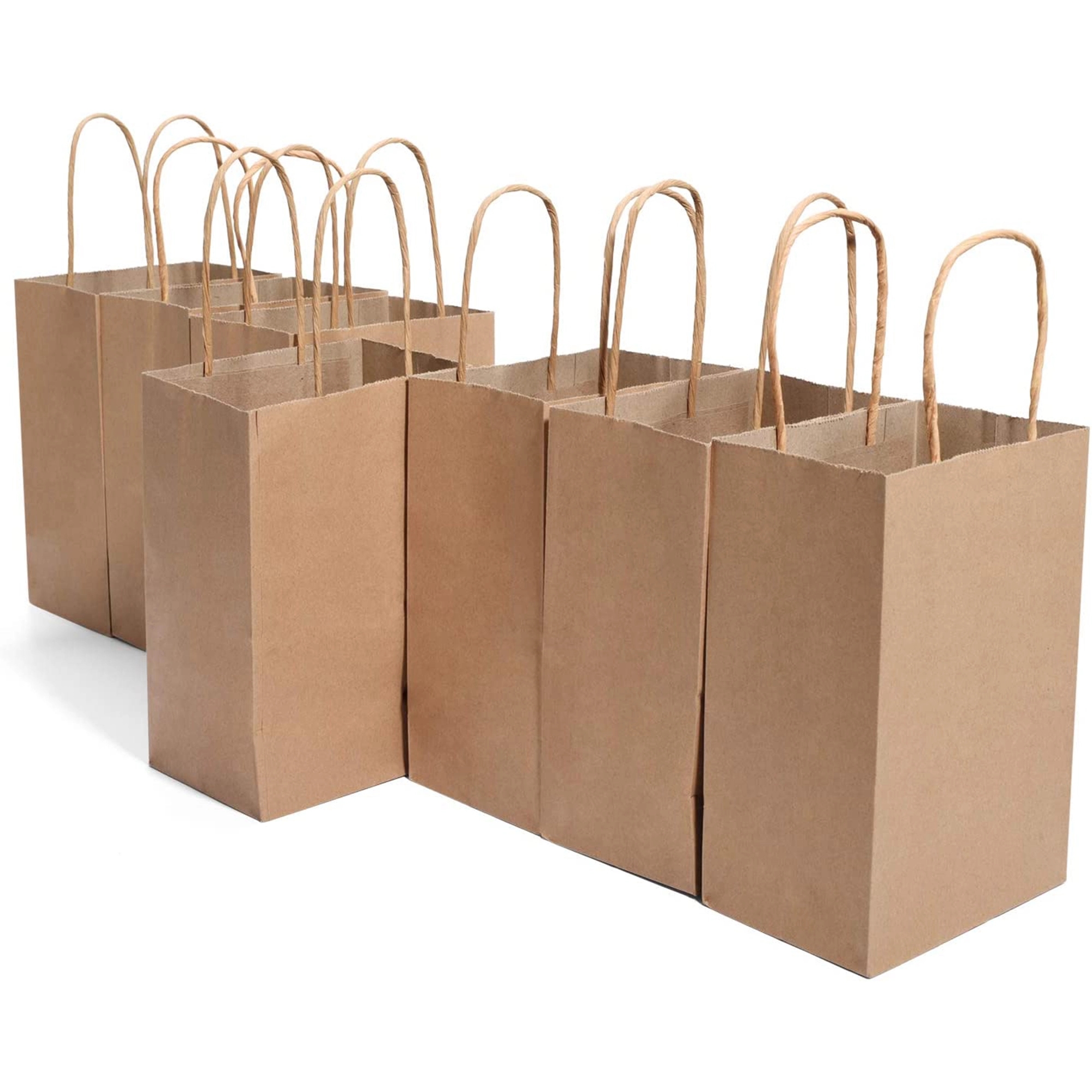 Karft Brown Paper Bags with Handles 3