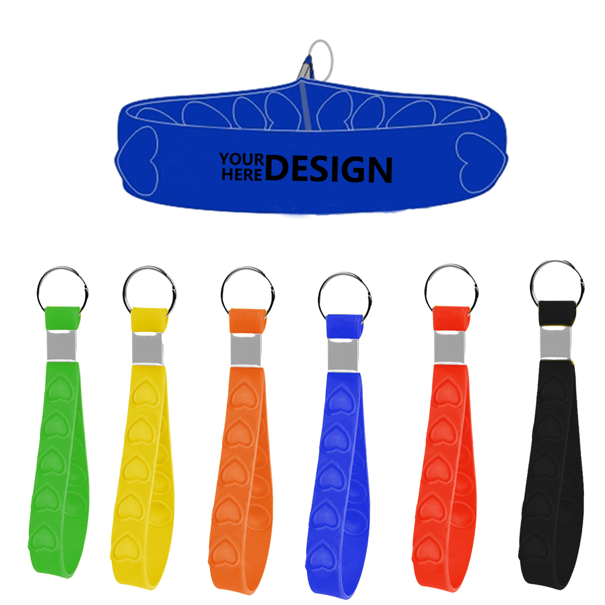 Silicone Stress-Relief Keyring 2