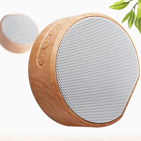 A60 Wood Grain Bluetooth Speaker 3