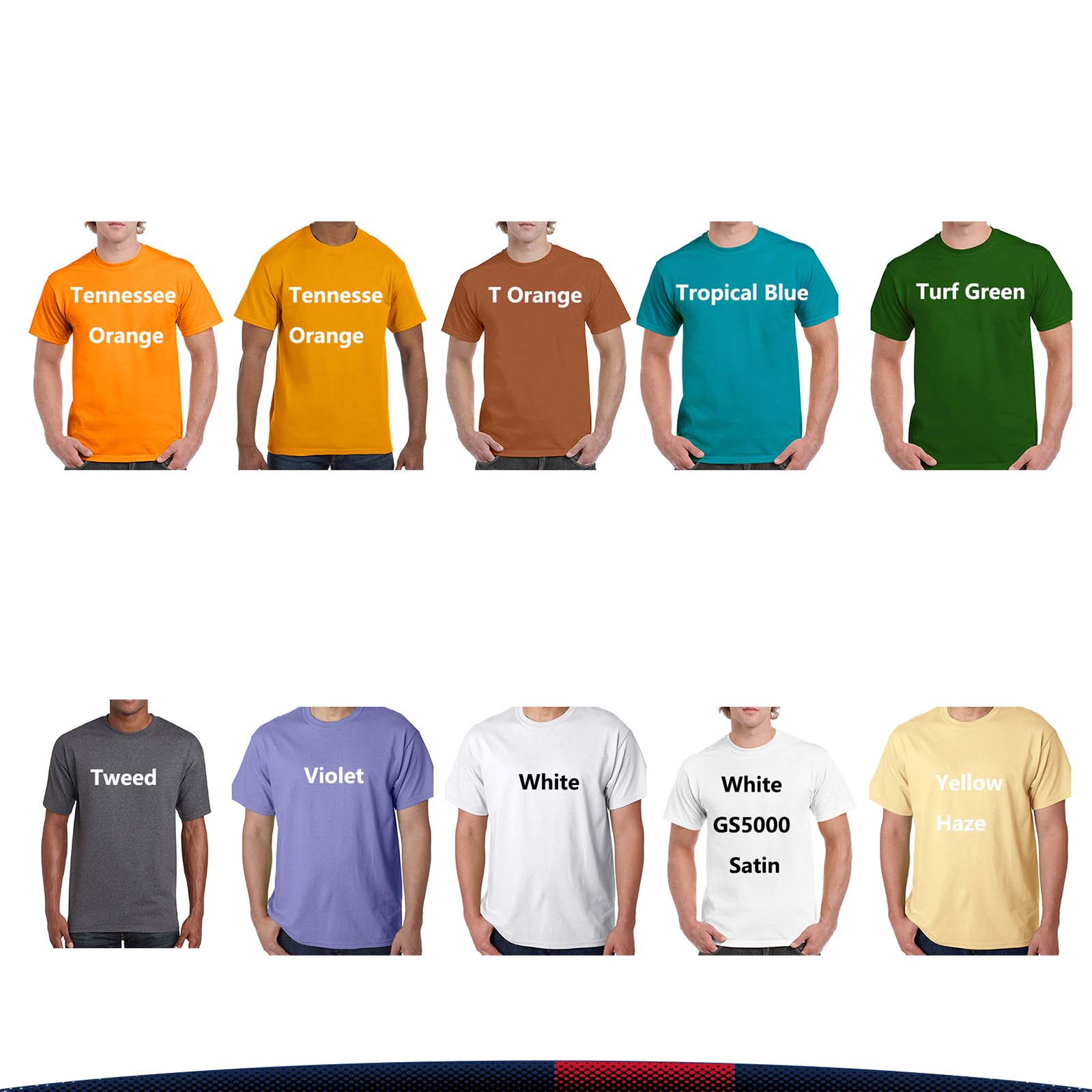 Gildan® Cotton Preshrunk T-Shirts 5