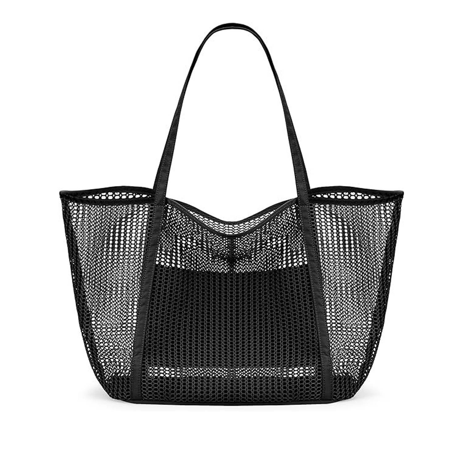 Ladies' Toiletries Clothing Mesh Single Shoulder Tote Bag 2