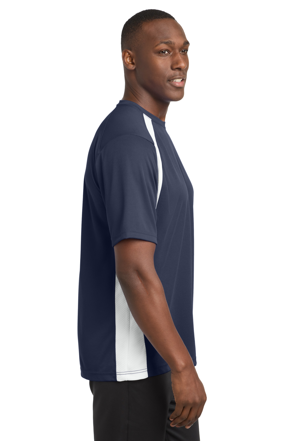 Sport-Tek Dry Zone Colorblock Crew. T478 26