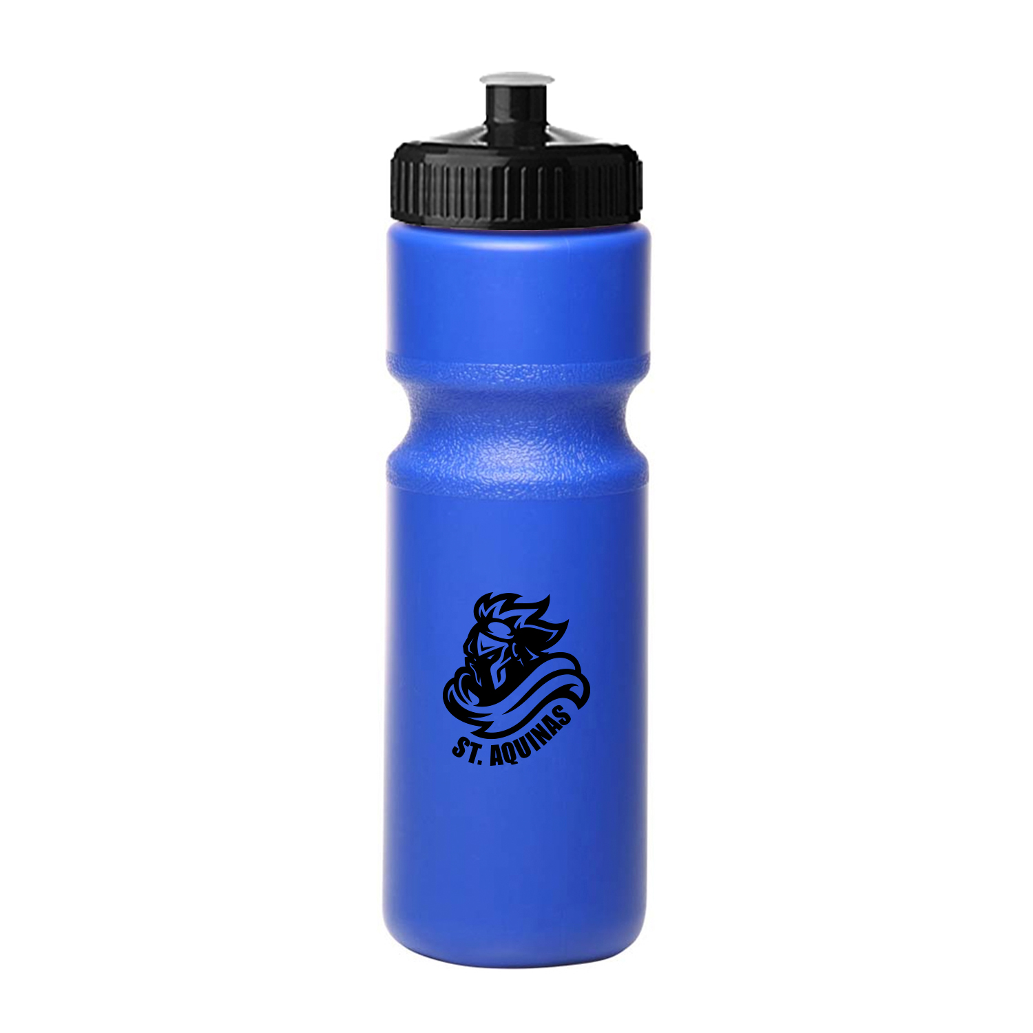 28 oz. Push-Cap Plastic Water Bottle (1 Color Imprint) 14