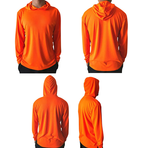 VISIPRO Non ANSI Long Sleeve Hooded T-Shirt 3