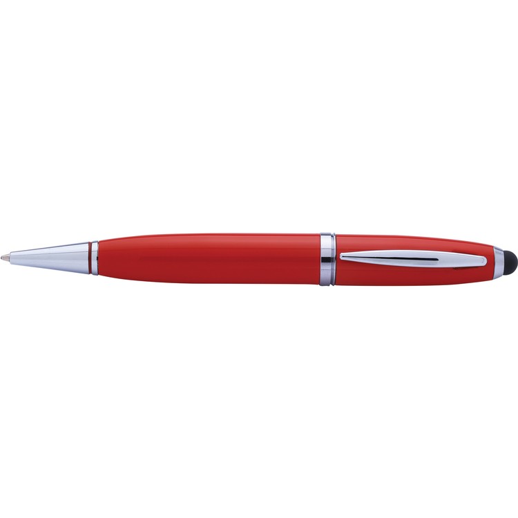 Allegra USB Brass Ballpoint Pen & Stylus 2