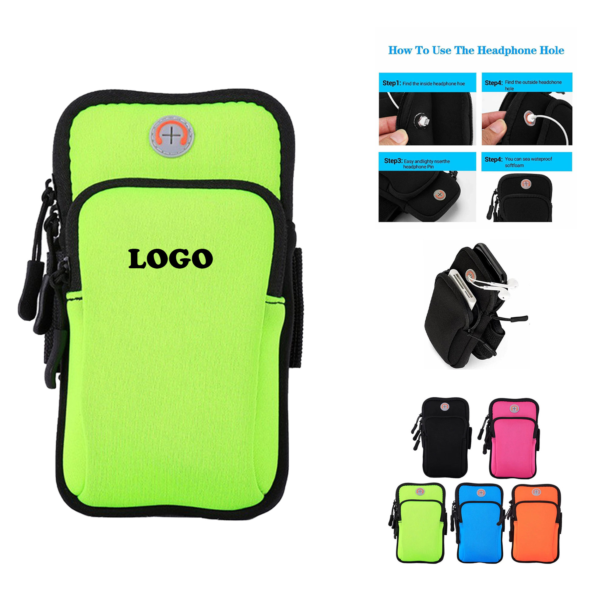 MOQ 10 pcs Active Sport Armband 4
