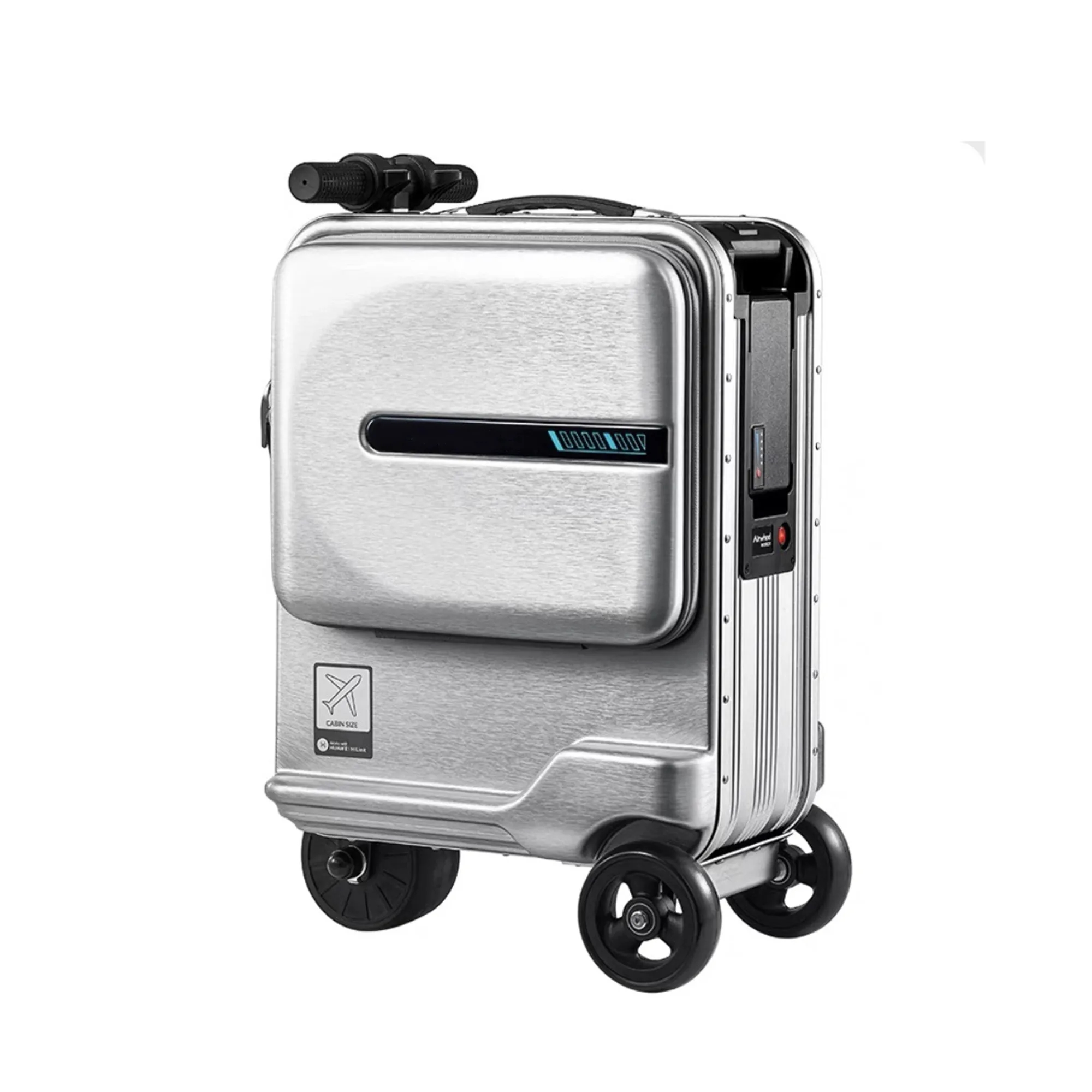 Electric Luggage Riding Box, custom luggage with logo imprint 7