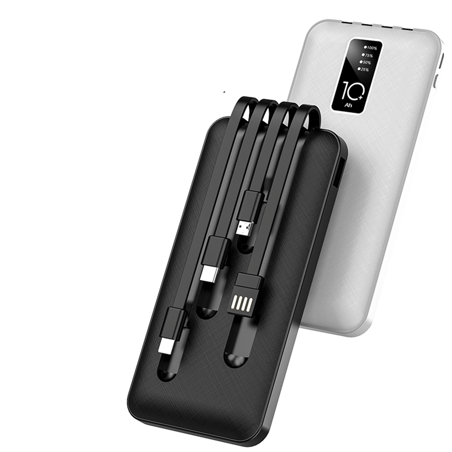 Power Bank with Built-in Cable 2