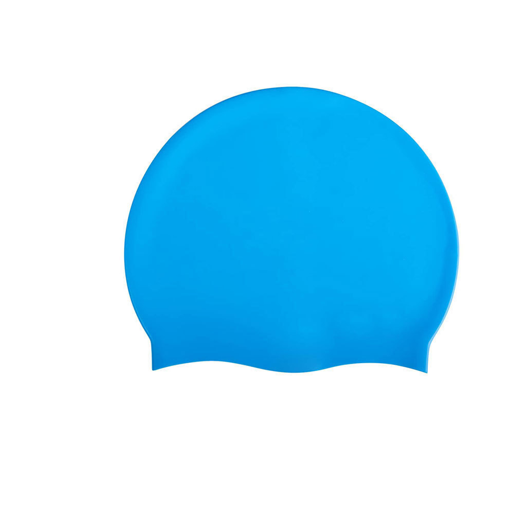 Waterproof Silicone Swim Cap 7.8" L x 7.3" W 6