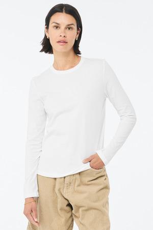 BELLA+CANVAS Women's Jersey Long Sleeve Tee BC6500 1