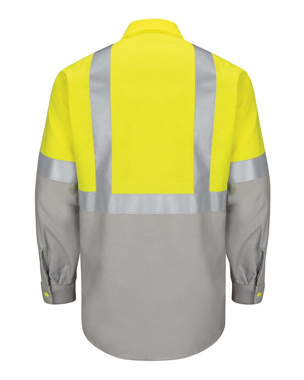 Men's Enhanced & Hi-Visibility Long Sleeve Work Shirt - SY14 7