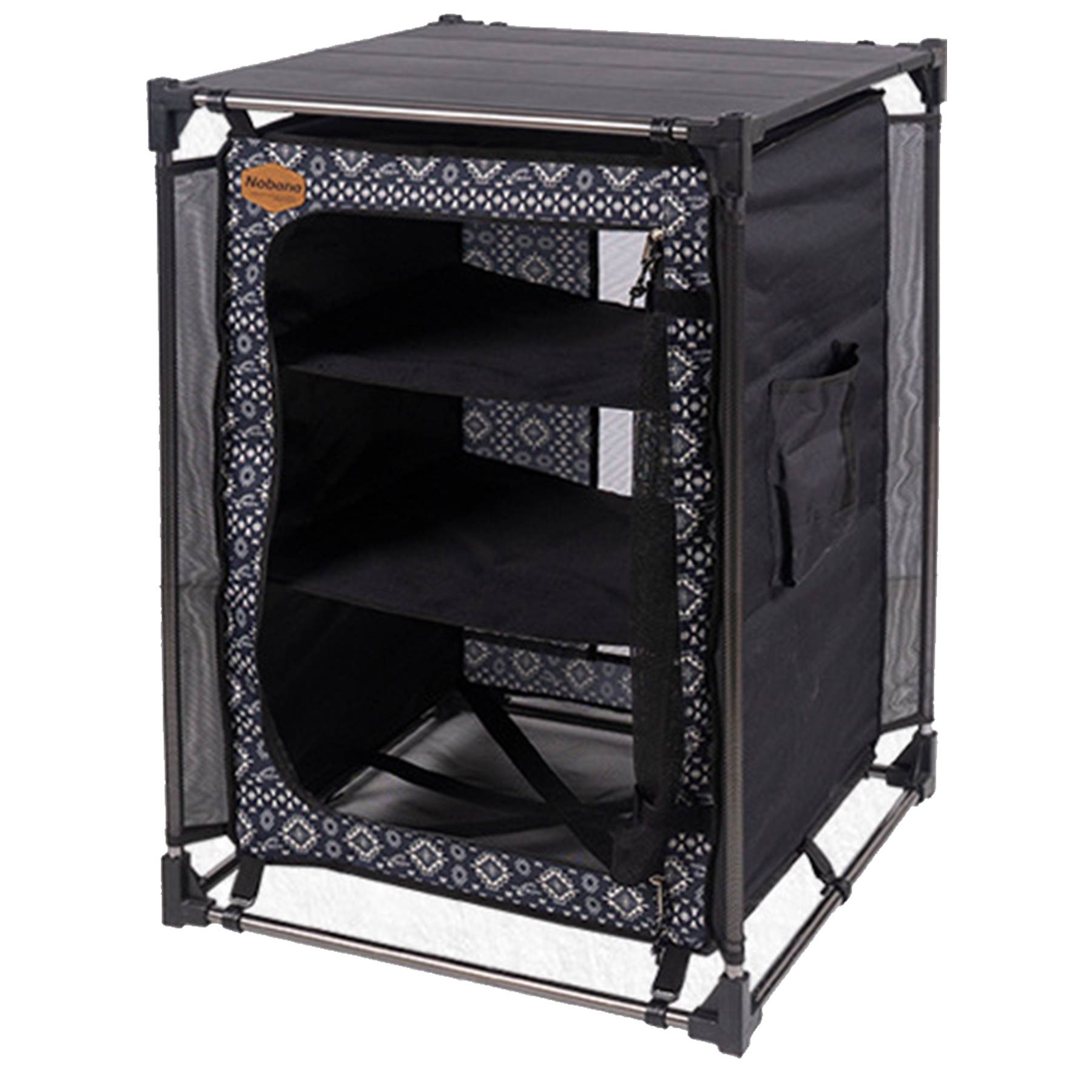 Aluminium alloy outdoor folding storage rack 3