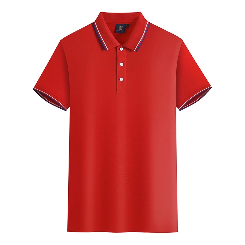 Custom Polyester Short Sleeve Sports Golf Tennis T-Shirt 8