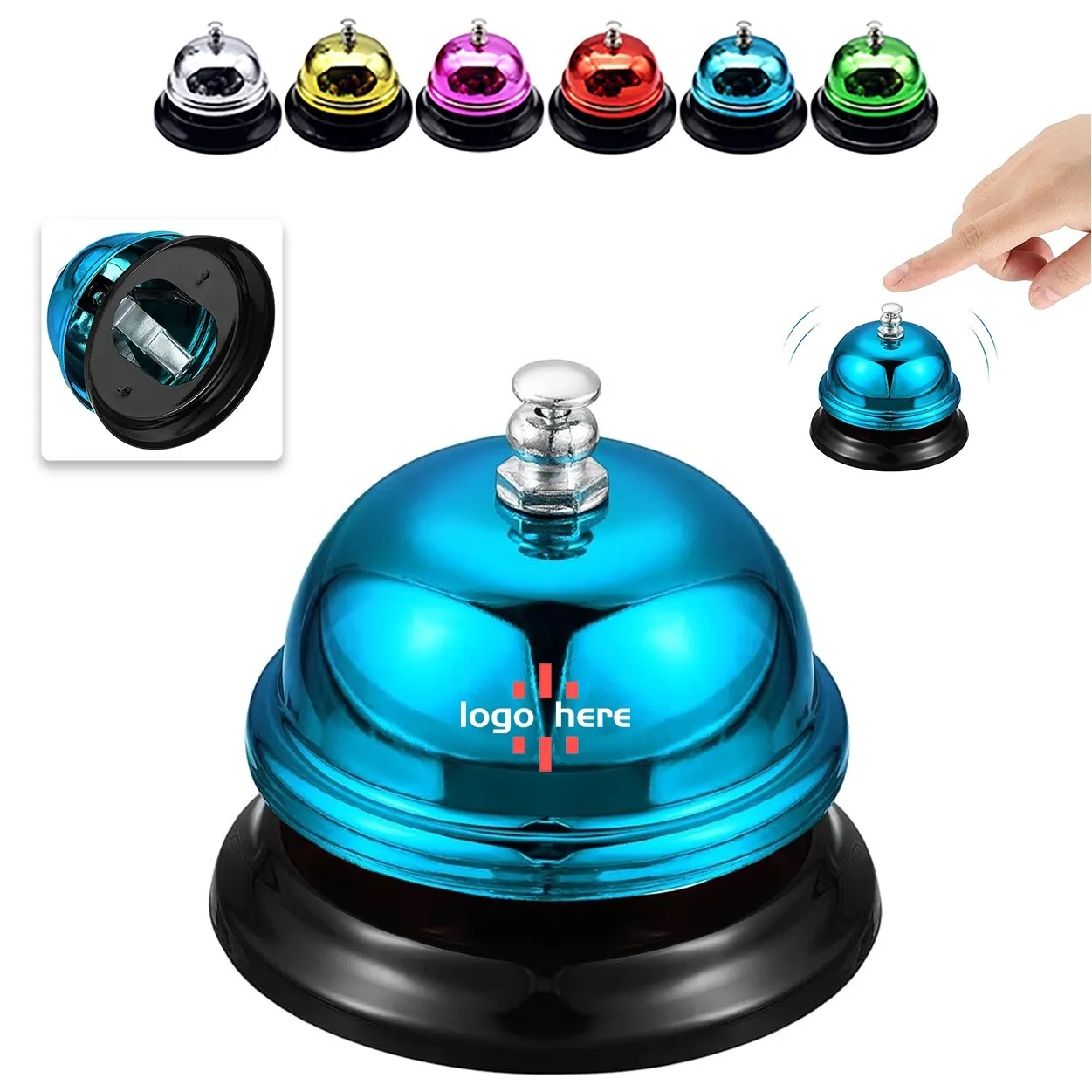 Desk Service Metal Call Bell 4