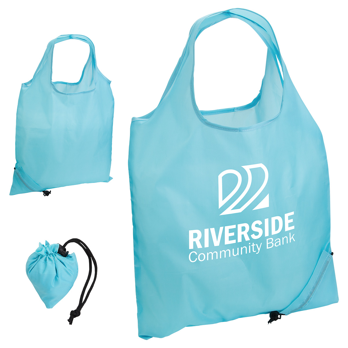Bazaar RPET Folding Reusable Tote Bag 26