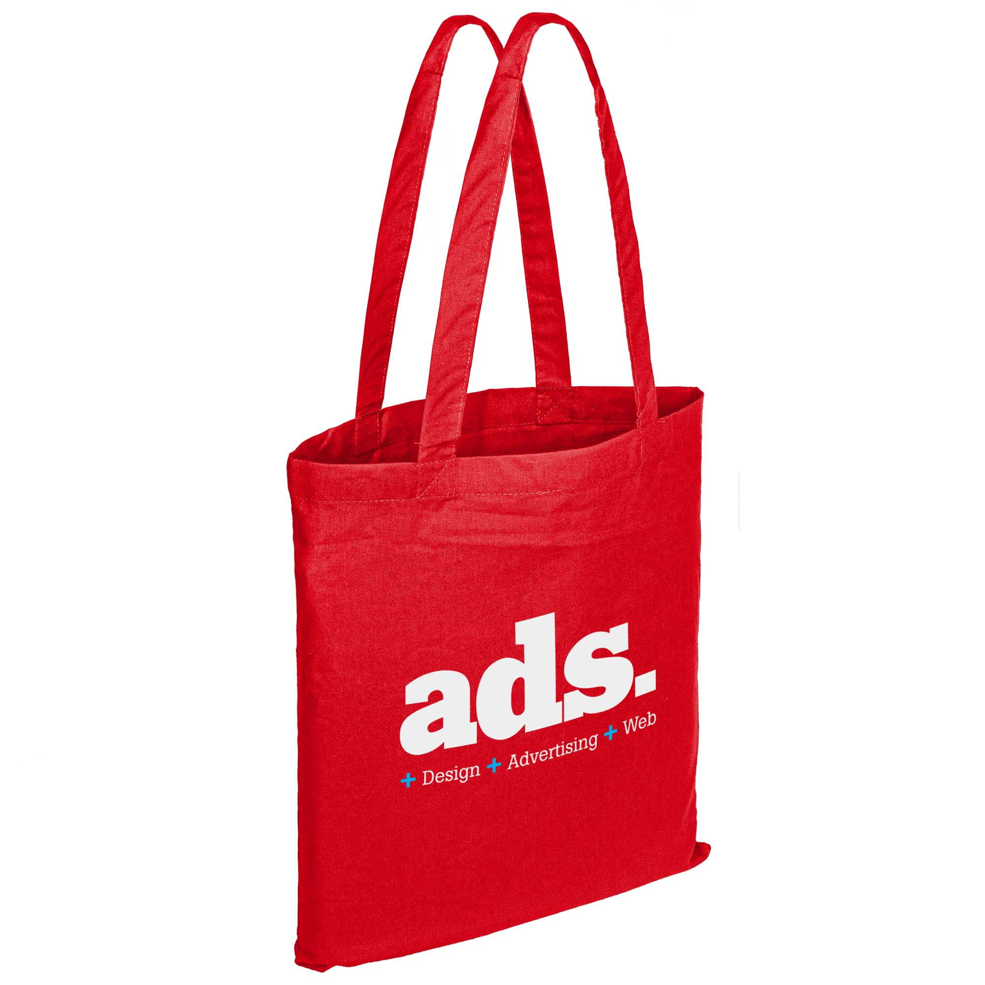 15"x16" Calico Cotton Tote Bag - 140GSM 18