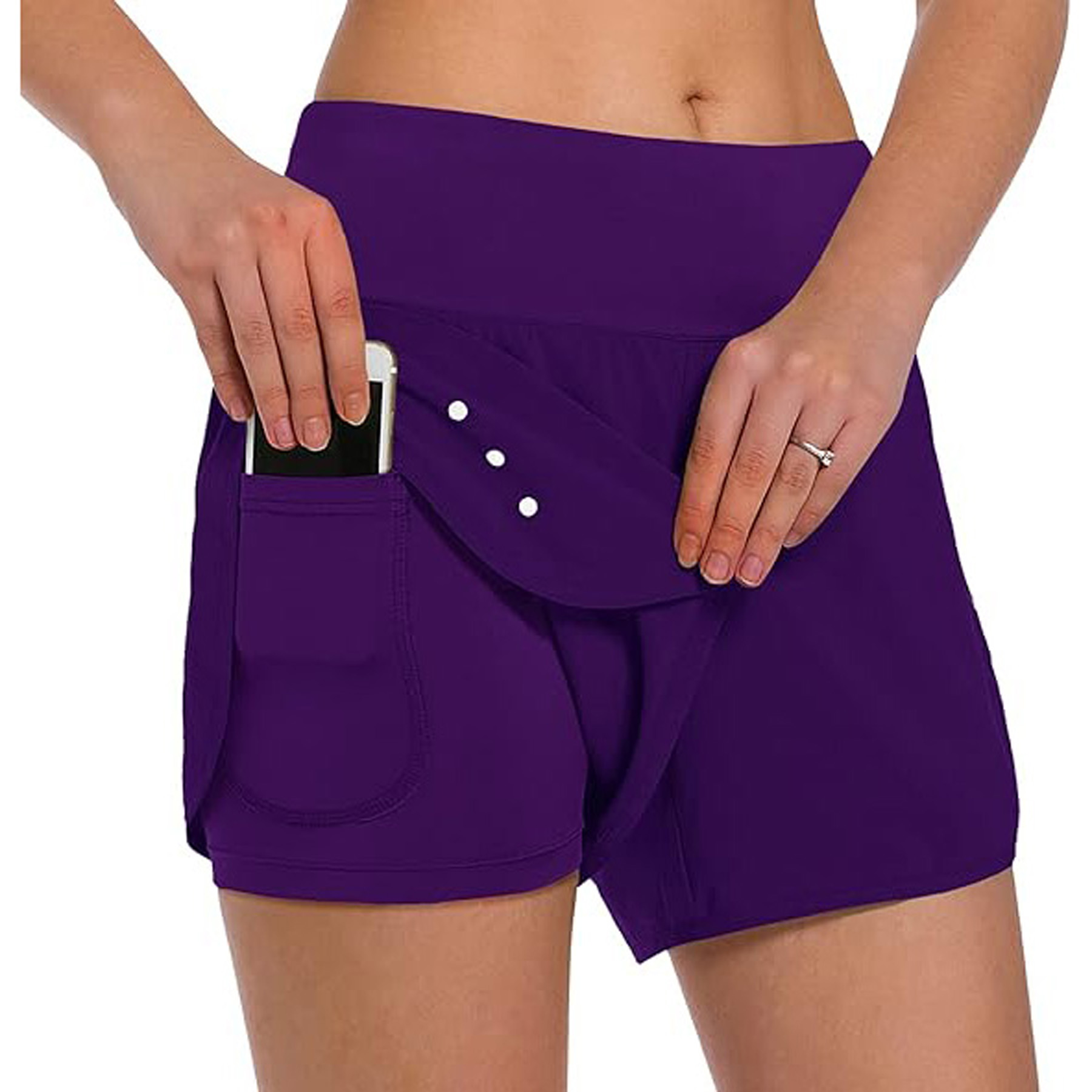 Women's 2 in 1 Running Shorts 9