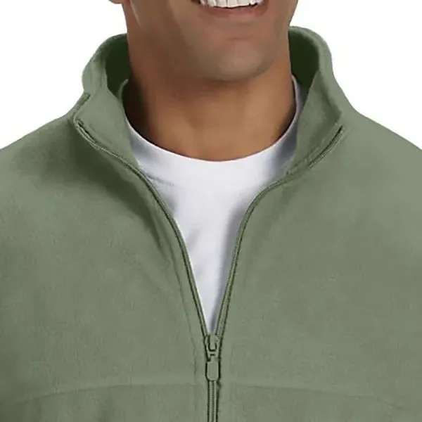 Lightweight Breathable Soft Polyester Fleece Jacket 2