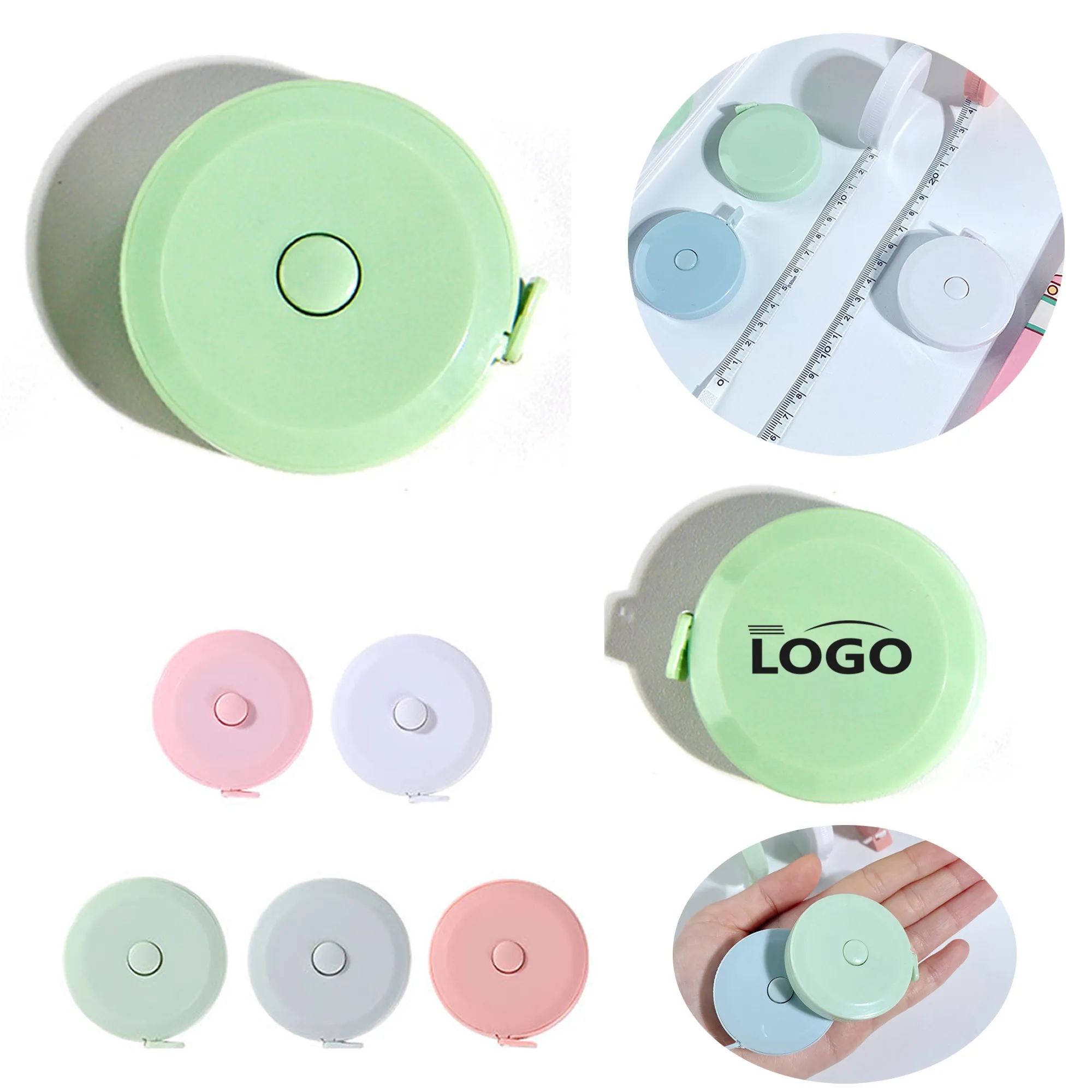 Push Button Measuring Tape Retractable 4