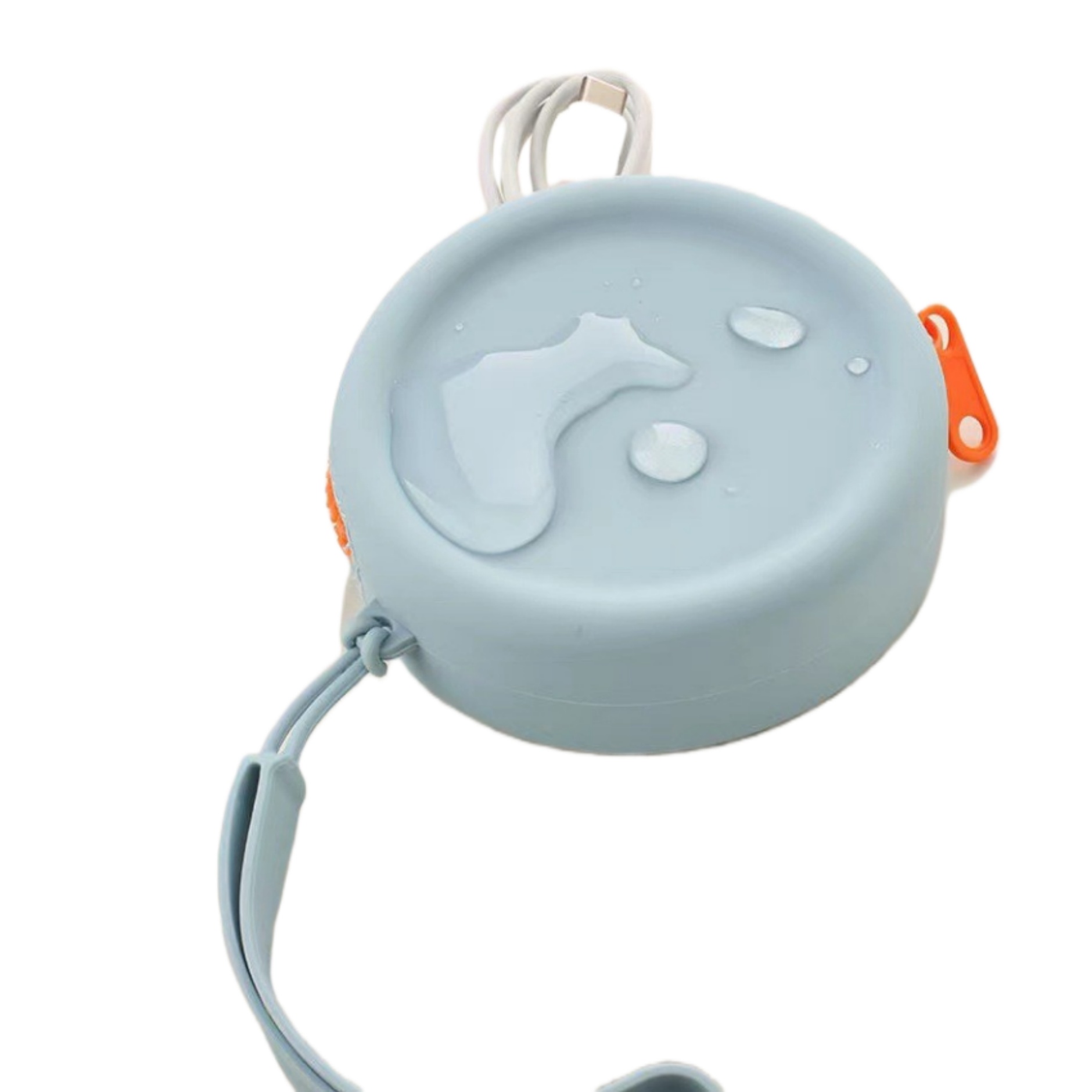 Mini Silicone Storage Bag Round Coin Purse Key Wallet 3