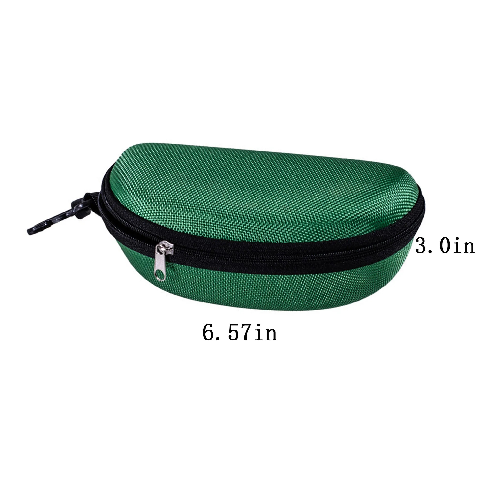 Portable Sunglasses Case With Zipper Hook 2