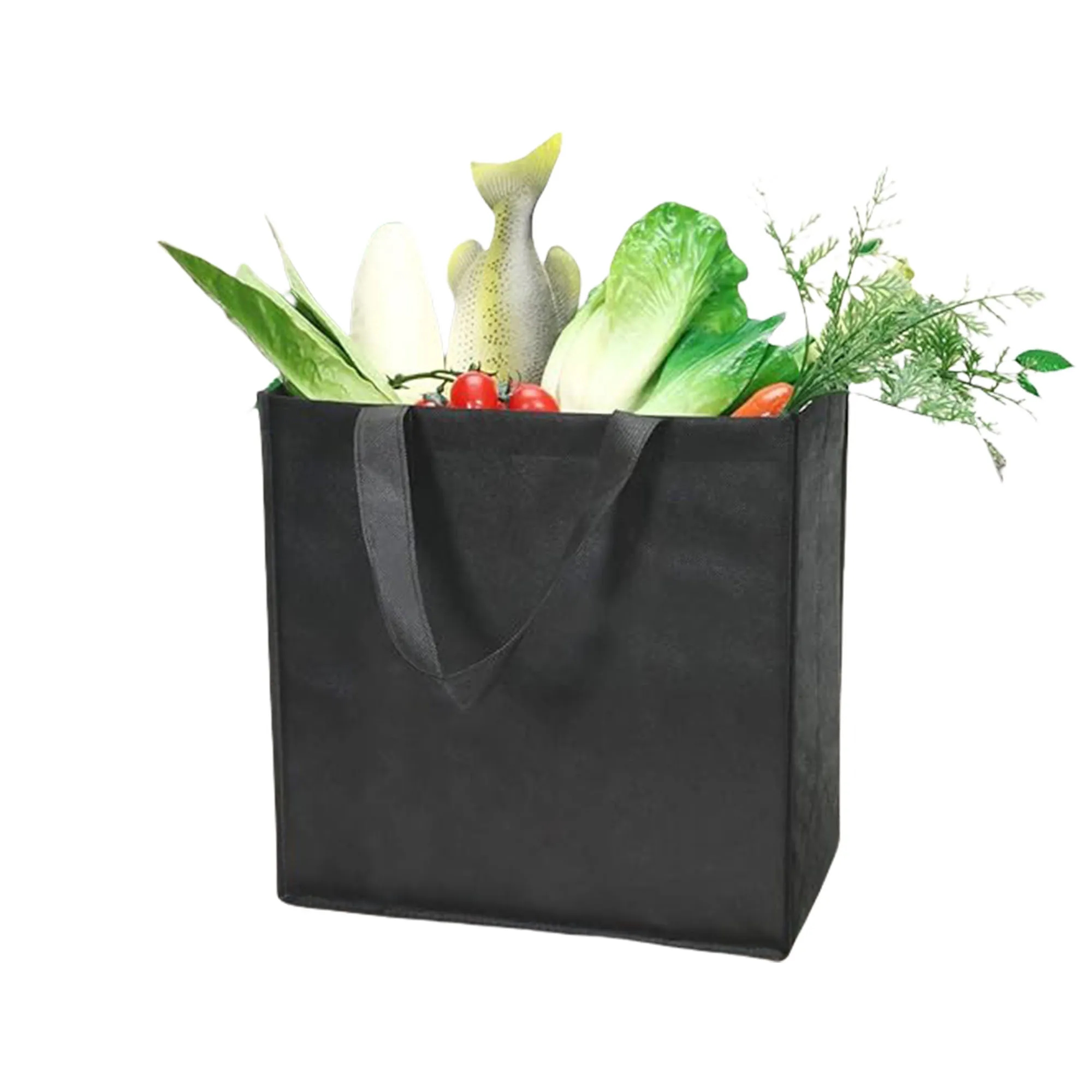Reusable Foldable Non Woven Grocery Tote Bags 3
