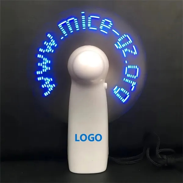 LED Message Fan Portable Electronic Lighted Billboard 4