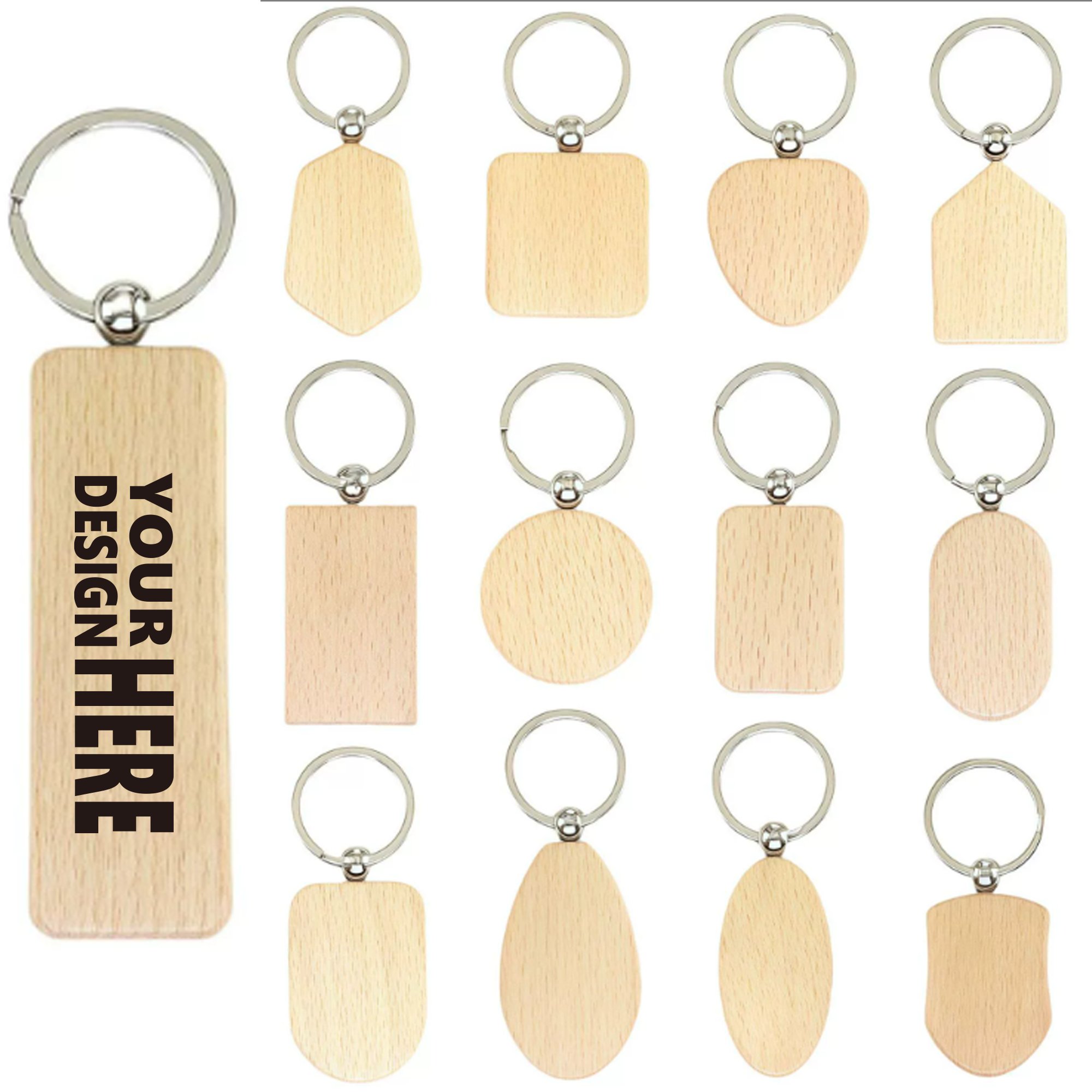 Wooden Keychain 1