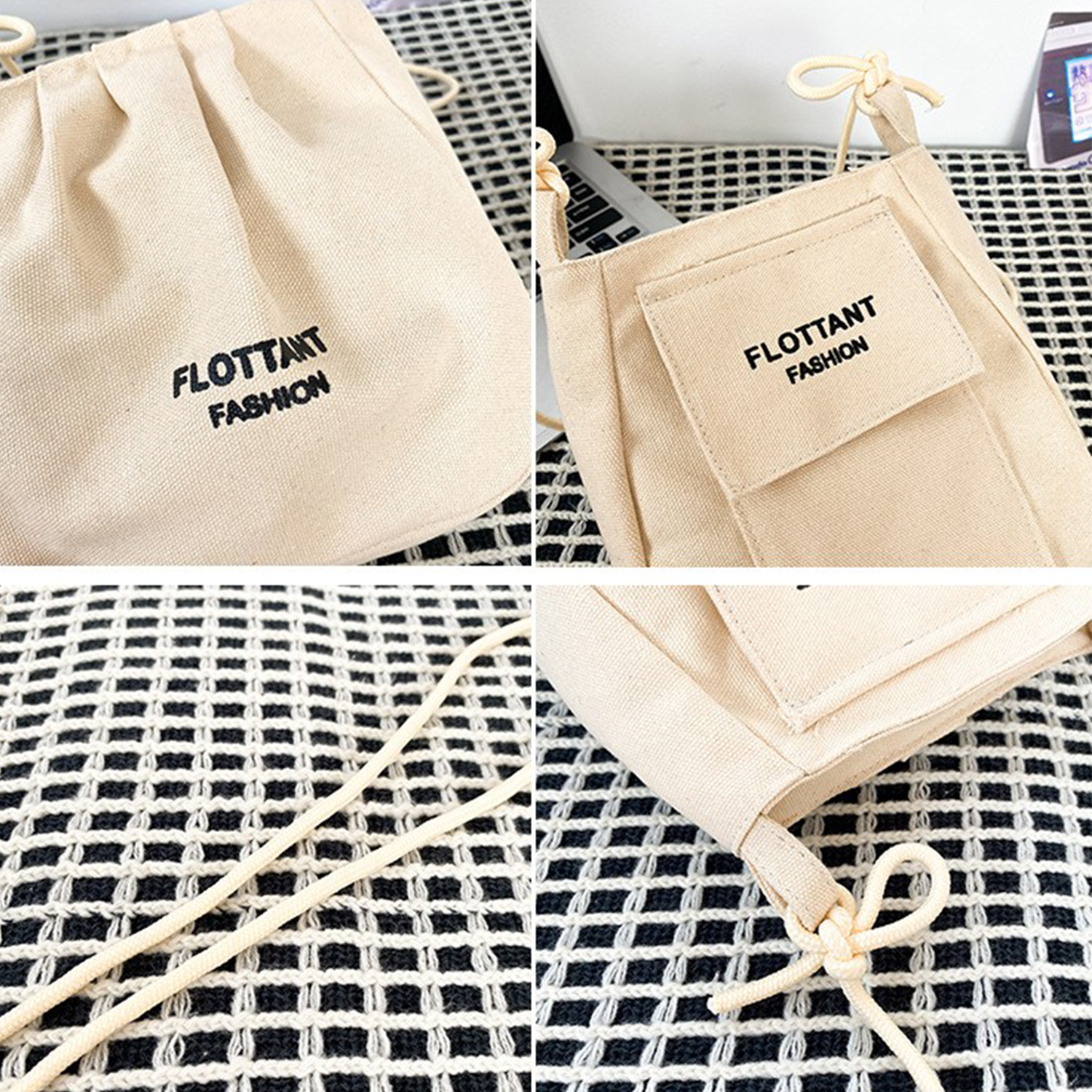 Portable Crossbody Canvas Bag 5