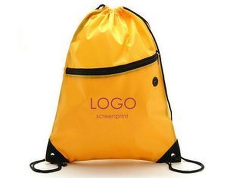 Drawstring Backpack w/ Media Port 2