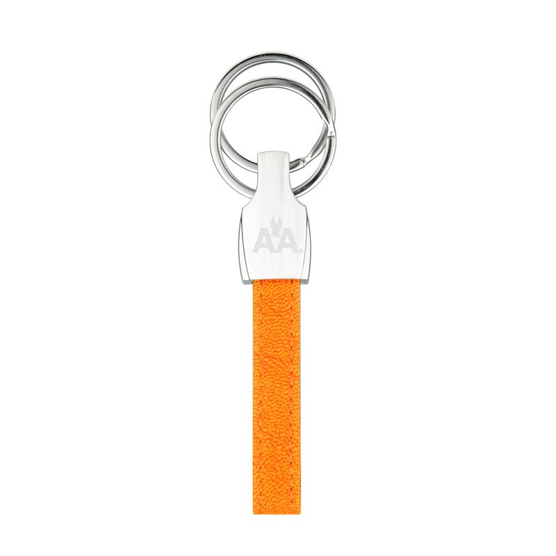 iPosh PU Valet Key Chain - Orange