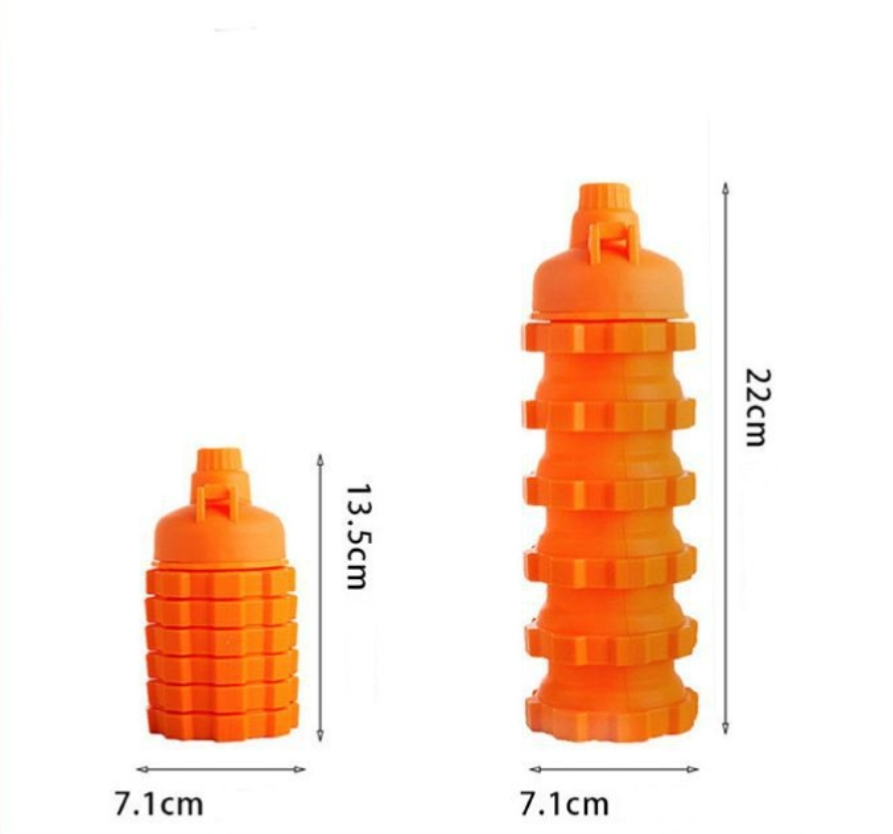 Collapsible Silicone Water Bottle 2