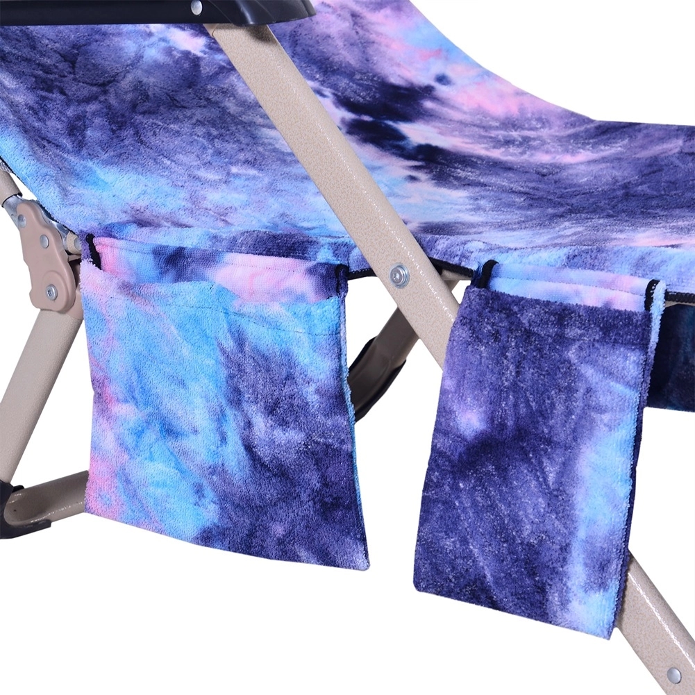 Custom Gift Outdoor & Beach Lounge Chair Cover Towel 11