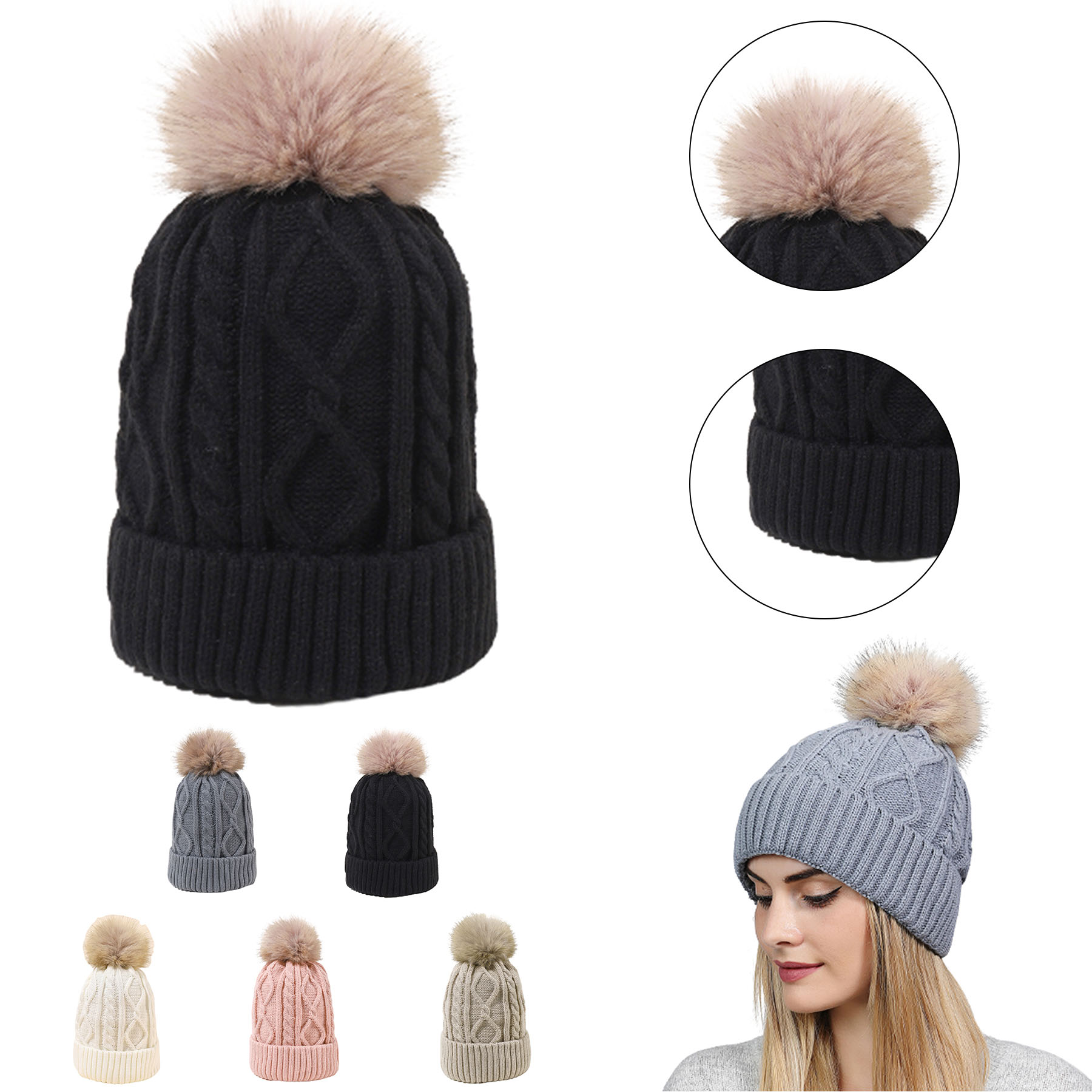 Winter Ribbed Beanie 1