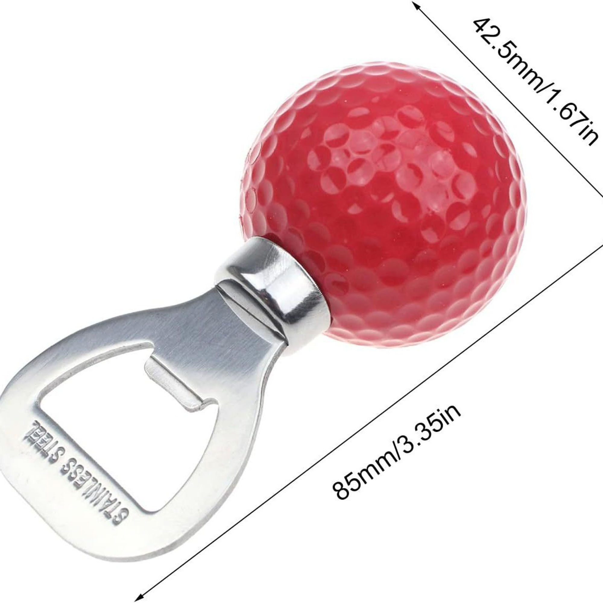 Golf Stainless Steel Bottle Opener 7