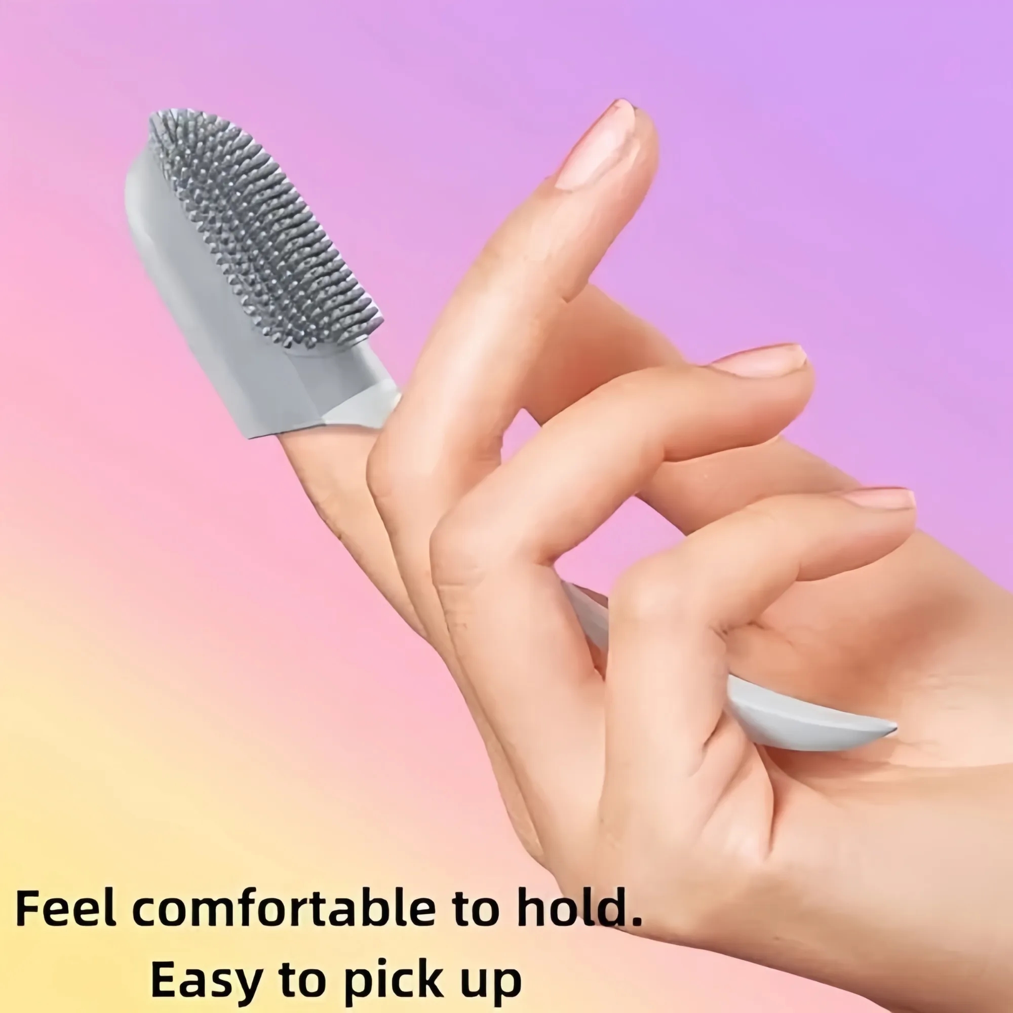 Long-handled pet toothbrush 6