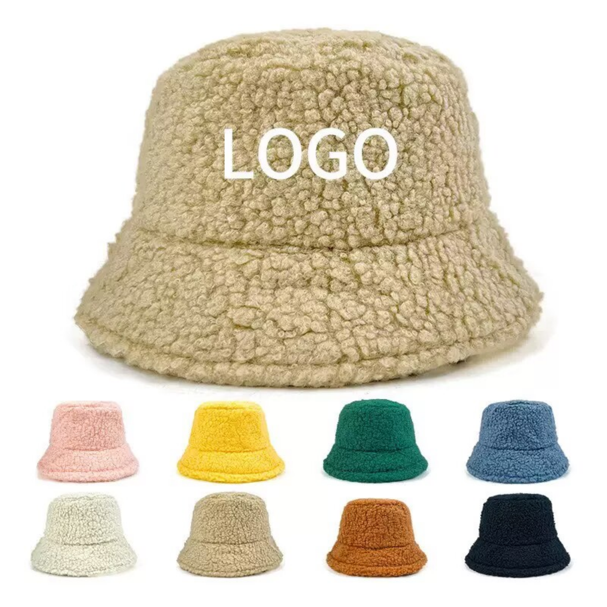 Warm Fleece Bucket Fisherman Hat for Winter 2