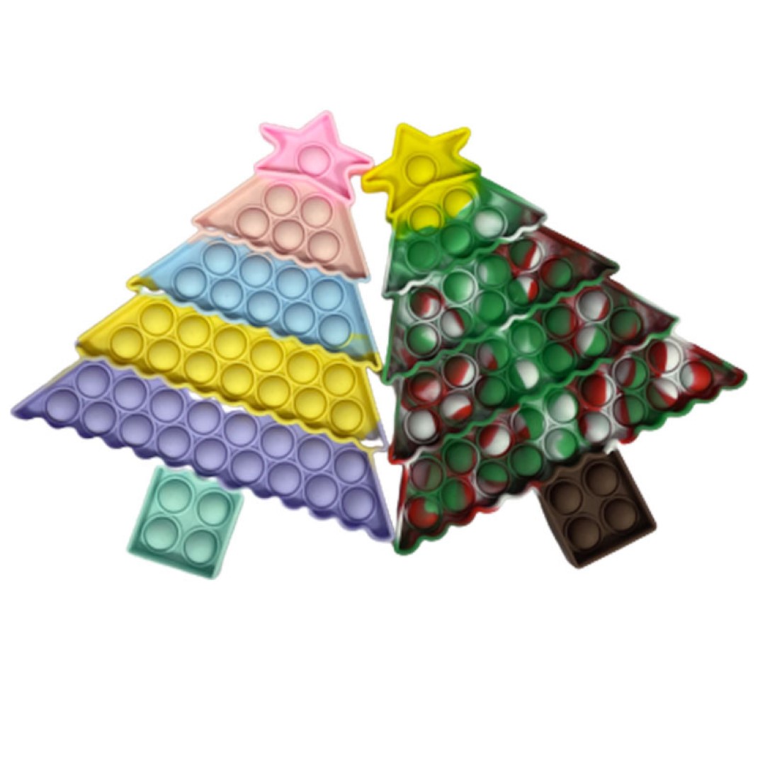 Push Bubble Pops Christmas Toy 2