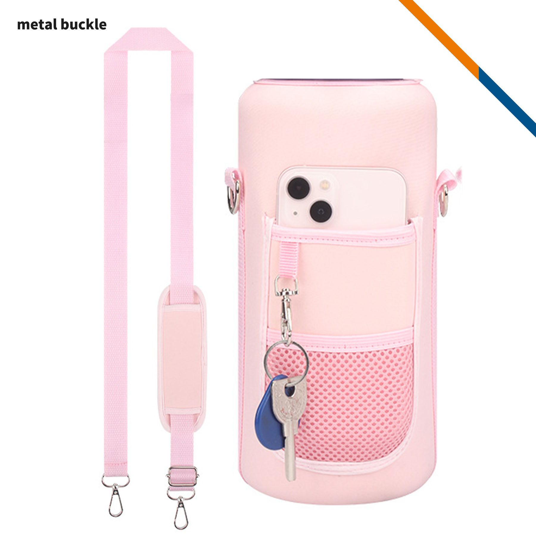 NeoSip Neoprene Water Bottle Holder 9