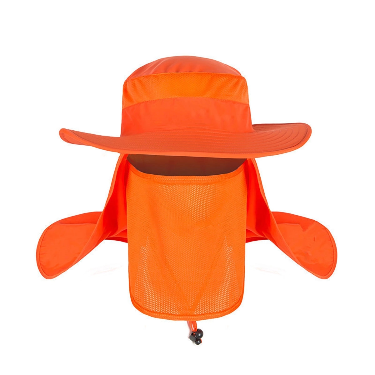 Mesh Shawl Fisherman Bucket Hat 2
