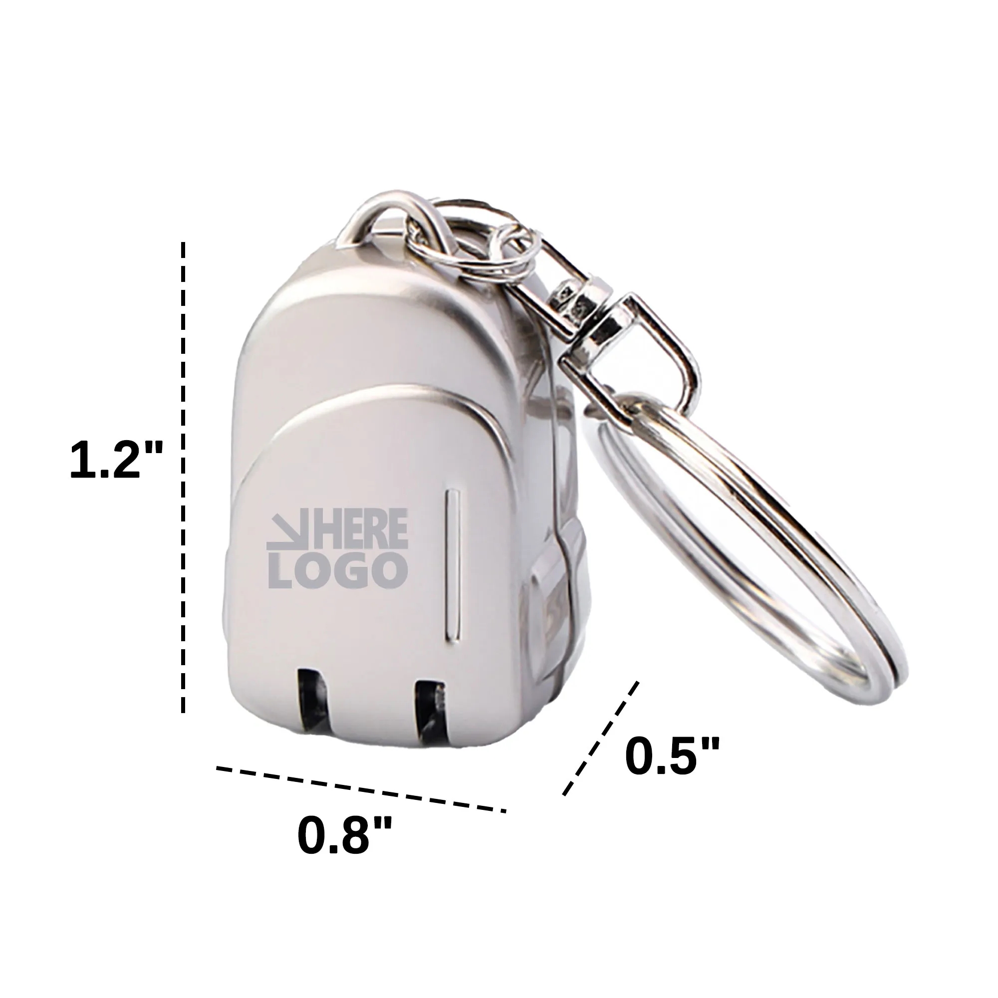 MOQ 20 Nail Clipper Keychain Metal 2