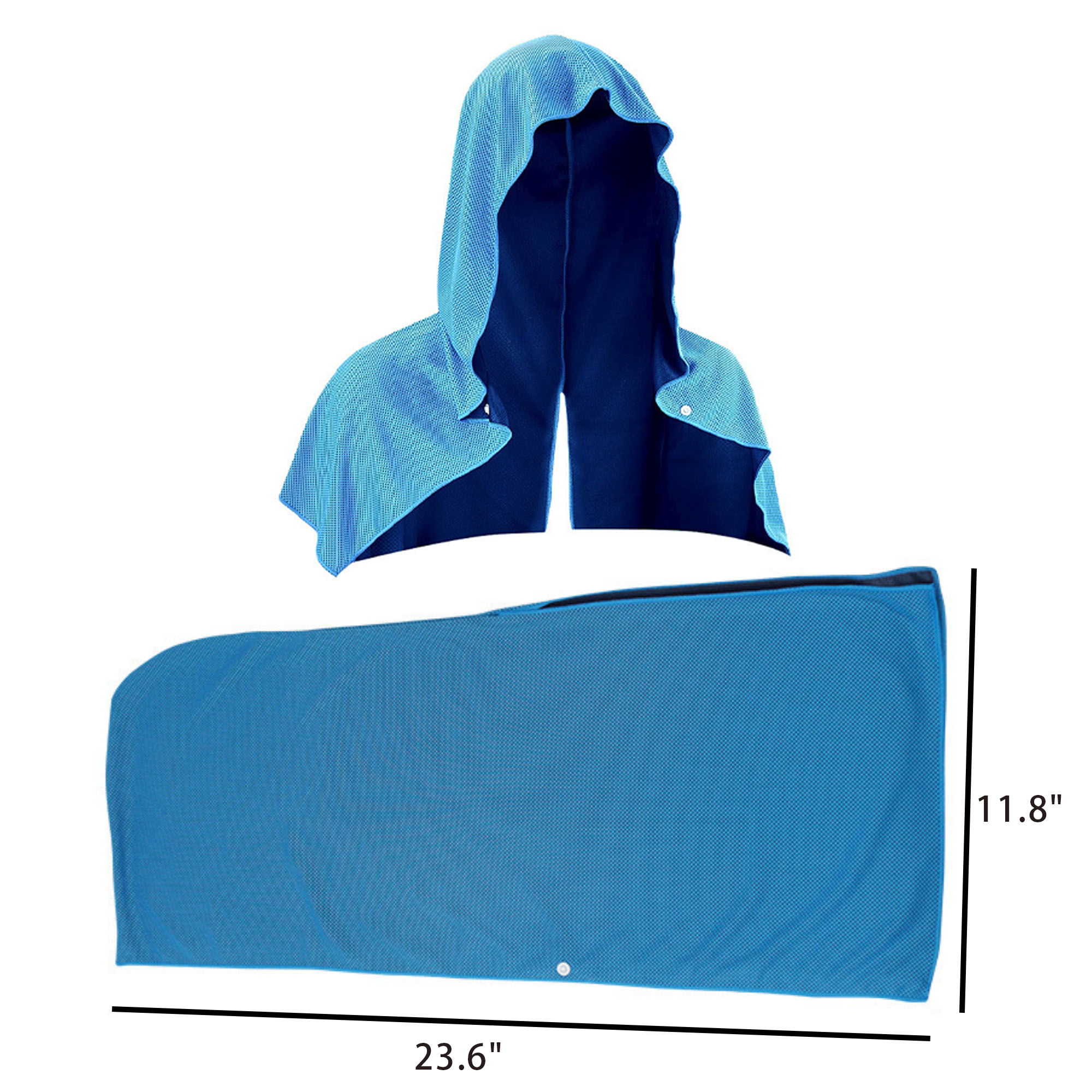 UV Protection Hooded Scarf 2