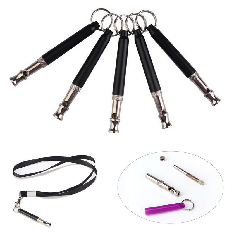Pet Training Whistle Keychain WithLanyard 2