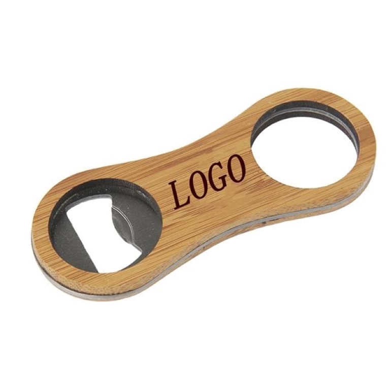 Mini Bamboo Bottle Opener 2
