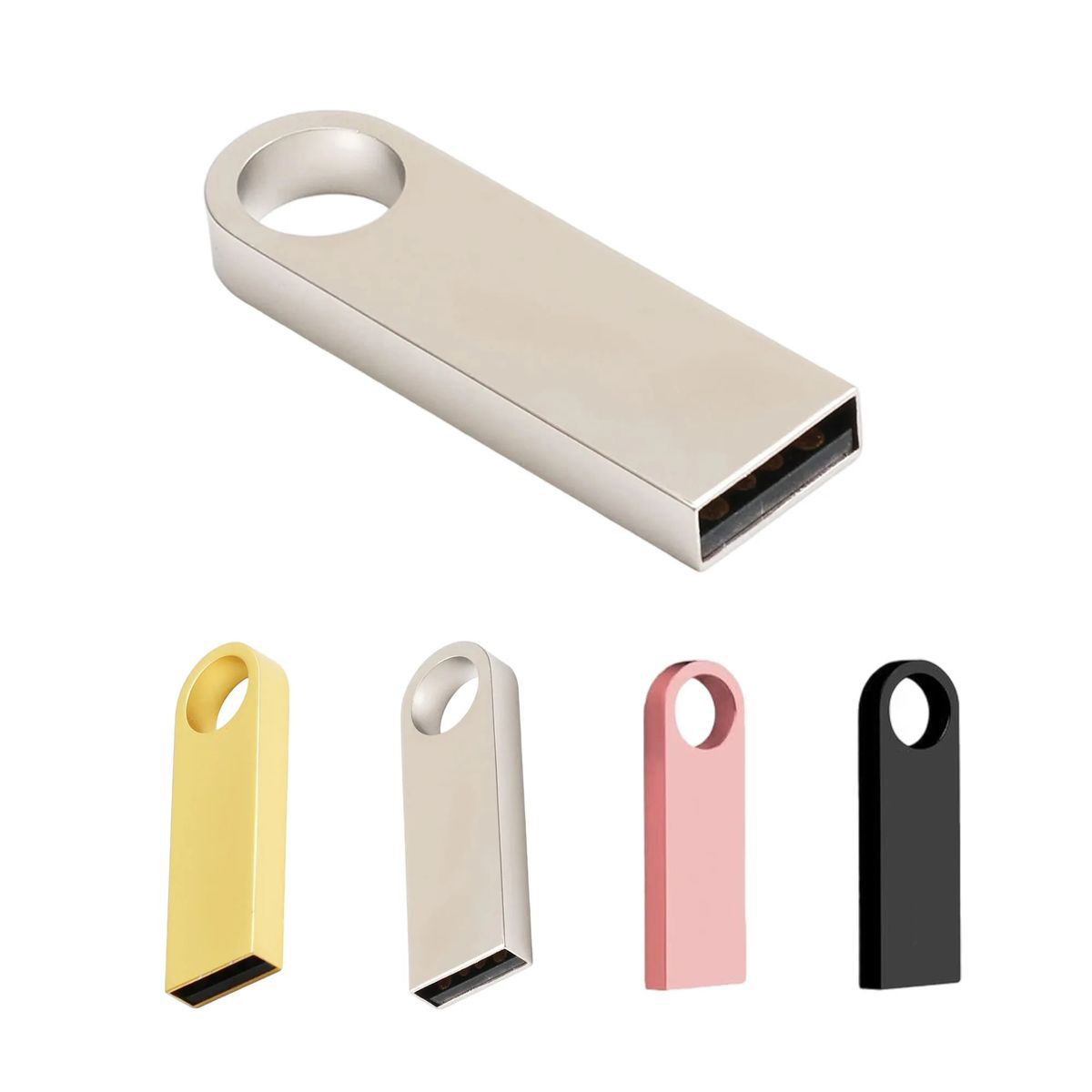 64GB Stainless Steel USB Flash Drive for File Storage 4