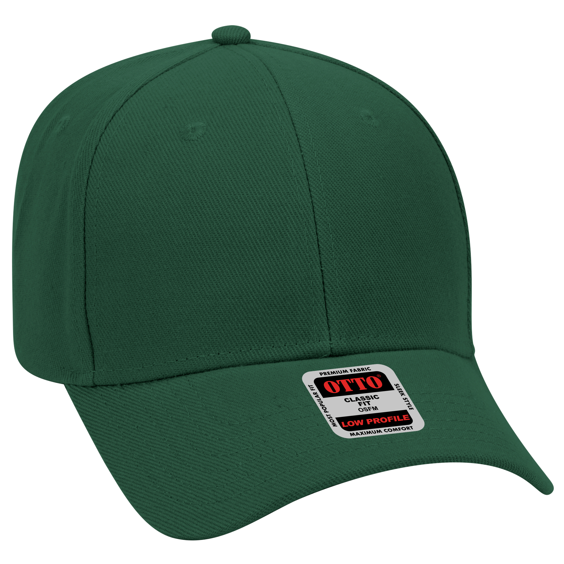 OTTO CAP® 6 Panel Low Profile Baseball Cap 13